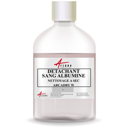 Blood and albumin stain remover for dry-cleaning machines - ARCADRY W 1L Bottle