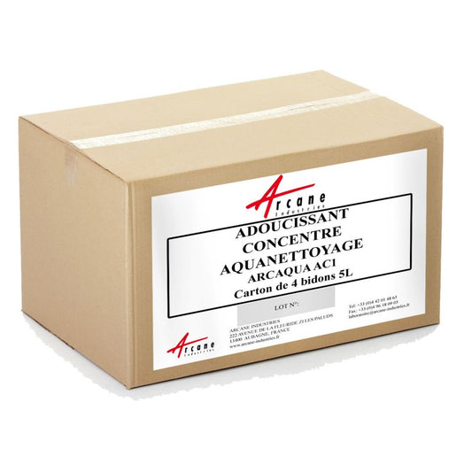 Professional concentrated fabric softener for wetcleaning - ARCAQUA AC1 5L Jerry Can