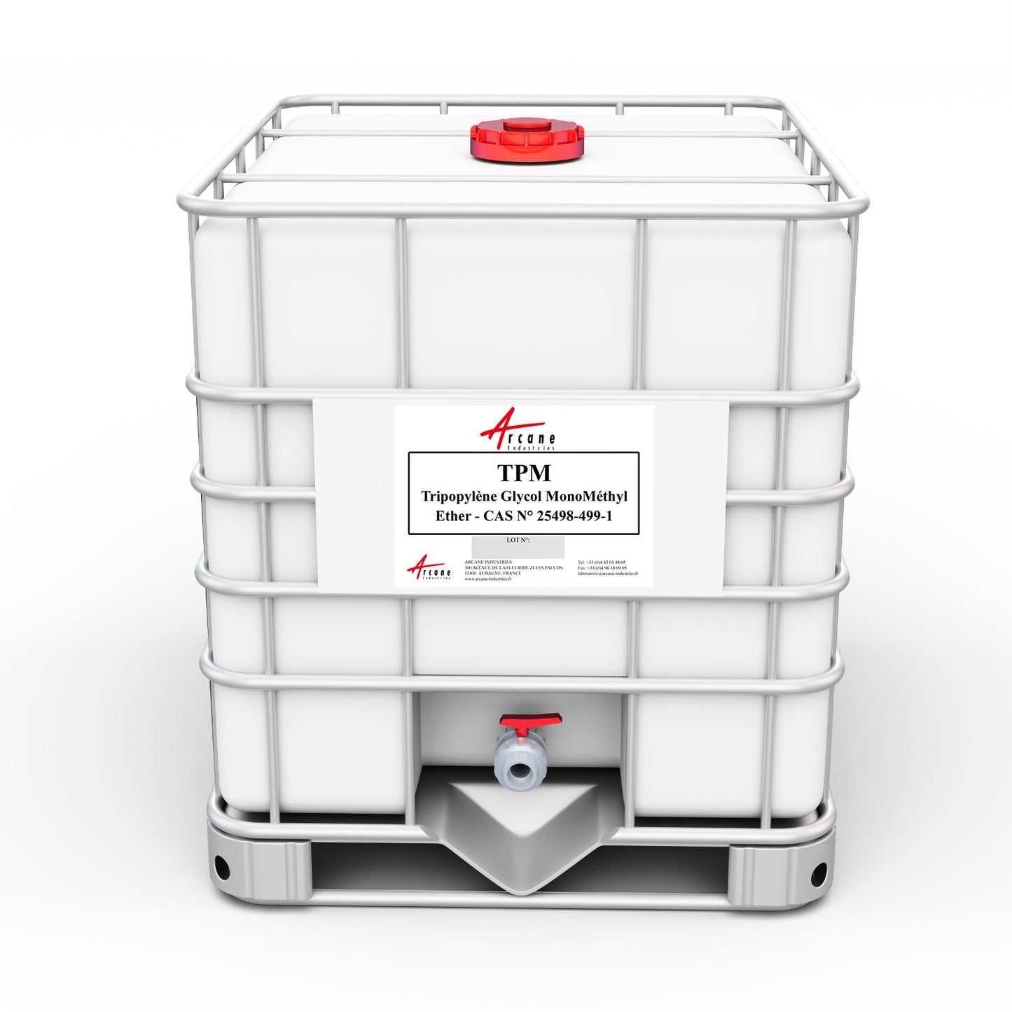 Tripropylène Glycol MonoMéthyl Ether TPM - CAS N° 25498-49-1