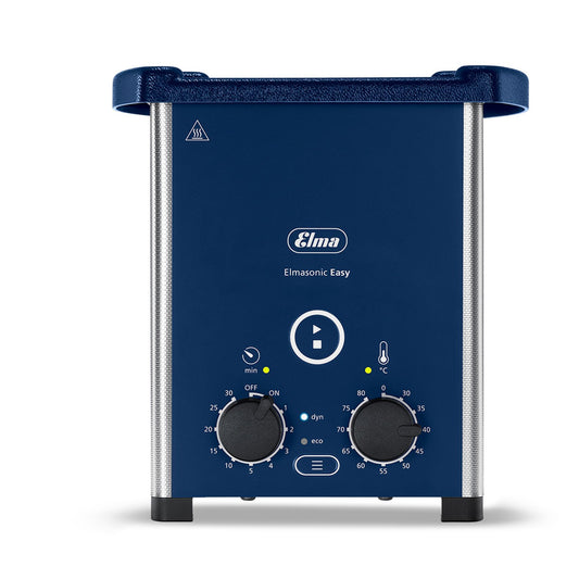 Bac à Ultrasons Laboratoire 1,75L Elmasonic EASY 20 H avec ou sans Chauffage - Sans Chauffage du bain