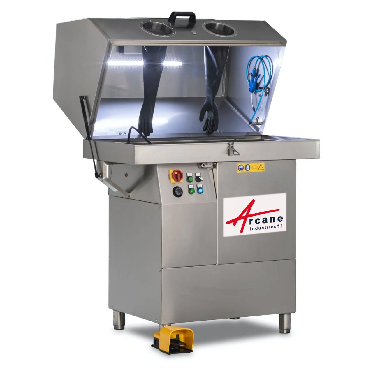 High-pressure degreasing cabinet 40 bar 720x520x450 mm