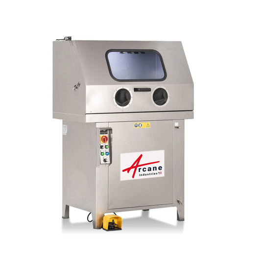 Degreasing cabinet front opening high and low pressure 900x700x550 mm