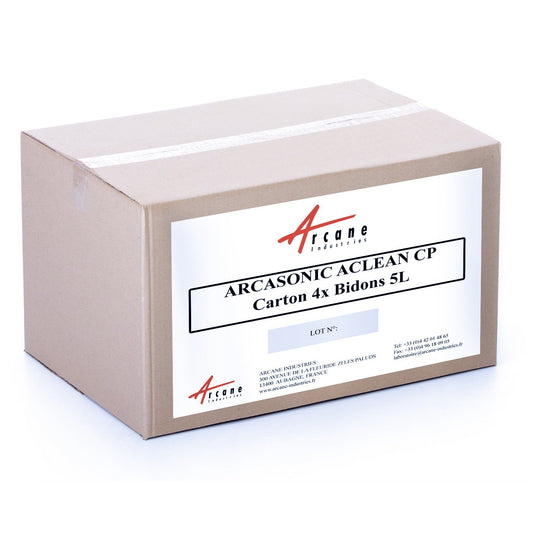 Concentrated Citric Acid Detergent for Stainless Steel in Ultrasonic Tank or Immersion 5L Jerry Can