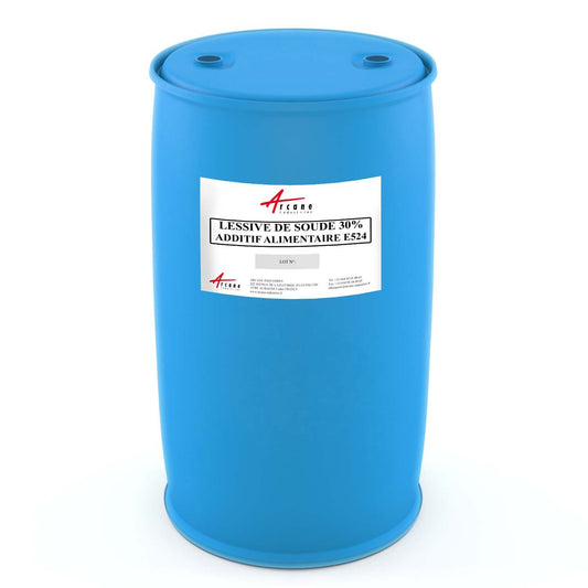 Lessive de Soude 30% Grade Alimentaire E524 - CAS 1310-73-2 Bidon 27kg