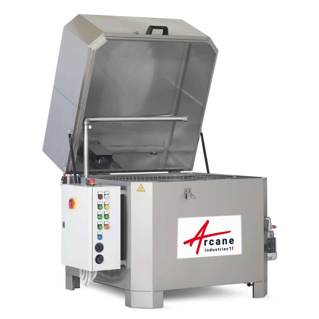 Automatic washing machine with rotating basket 870mm