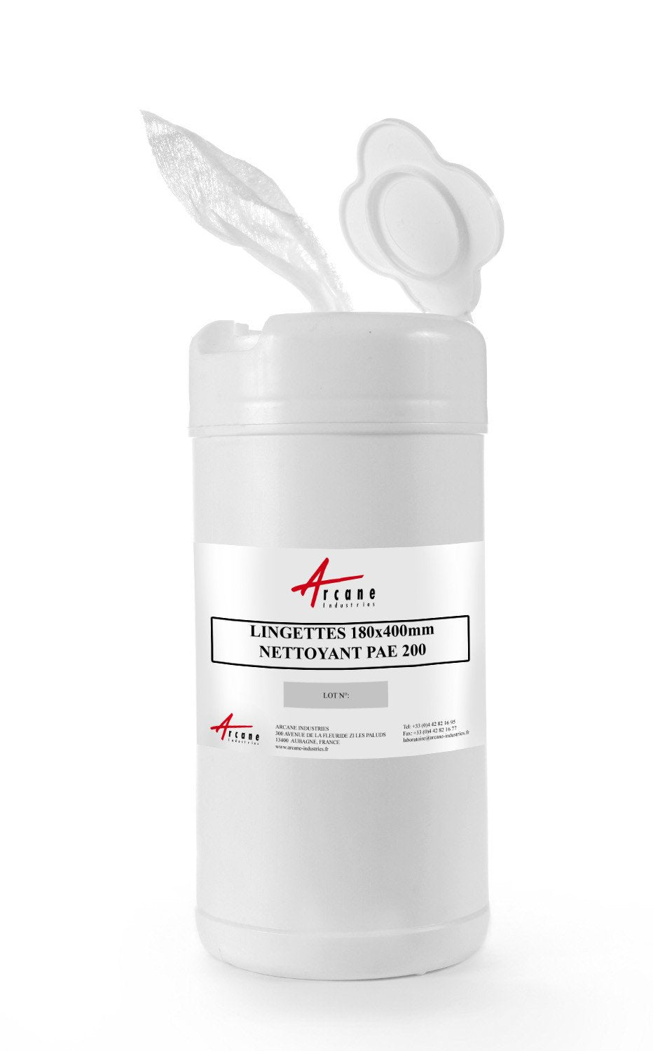 Nettoyant Dégraissant Universel Toutes Surfaces Lingettes ARCANE PAE 200
