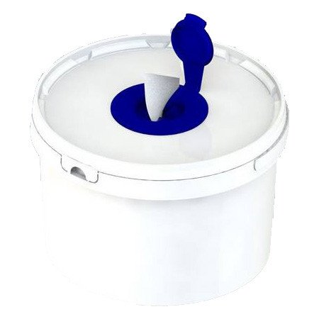 Seau distributeur de 100 lingettes 320x400mm à imprégner