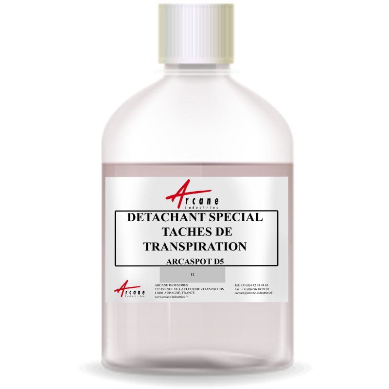Perspiration stain remover - ARCASPOT D5