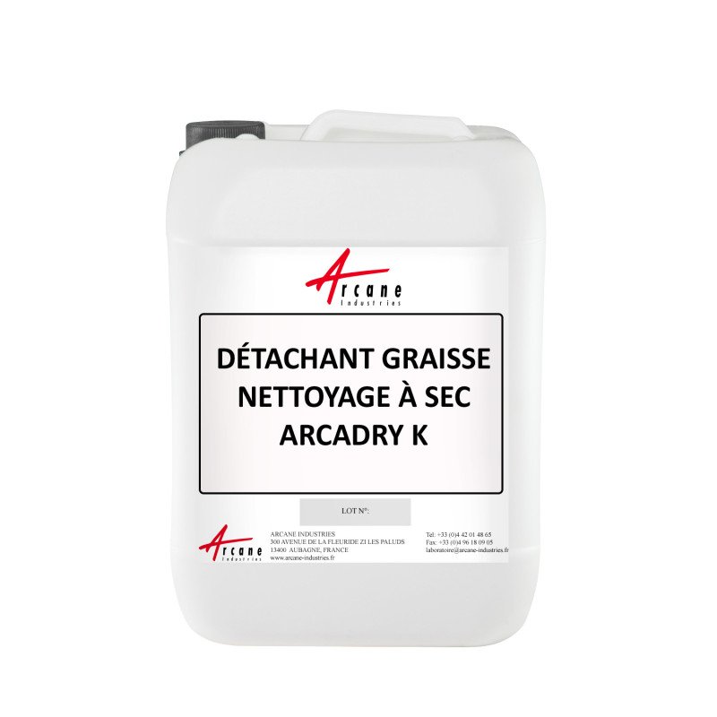 Special Grease Stain Remover for Dry Cleaning - ARCADRY K