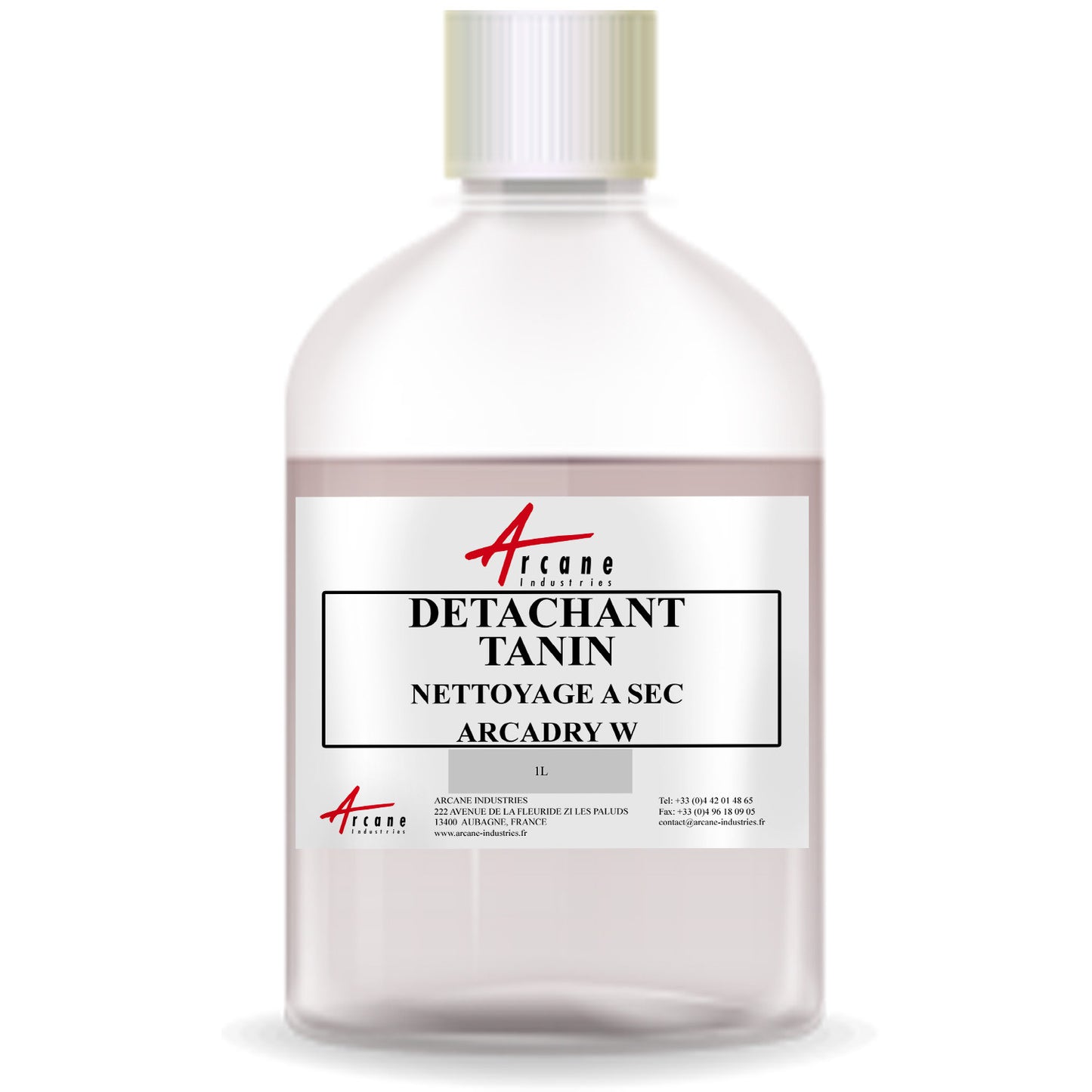 Détachant spécial tanin pour machine nettoyage à sec - ARCADRY L