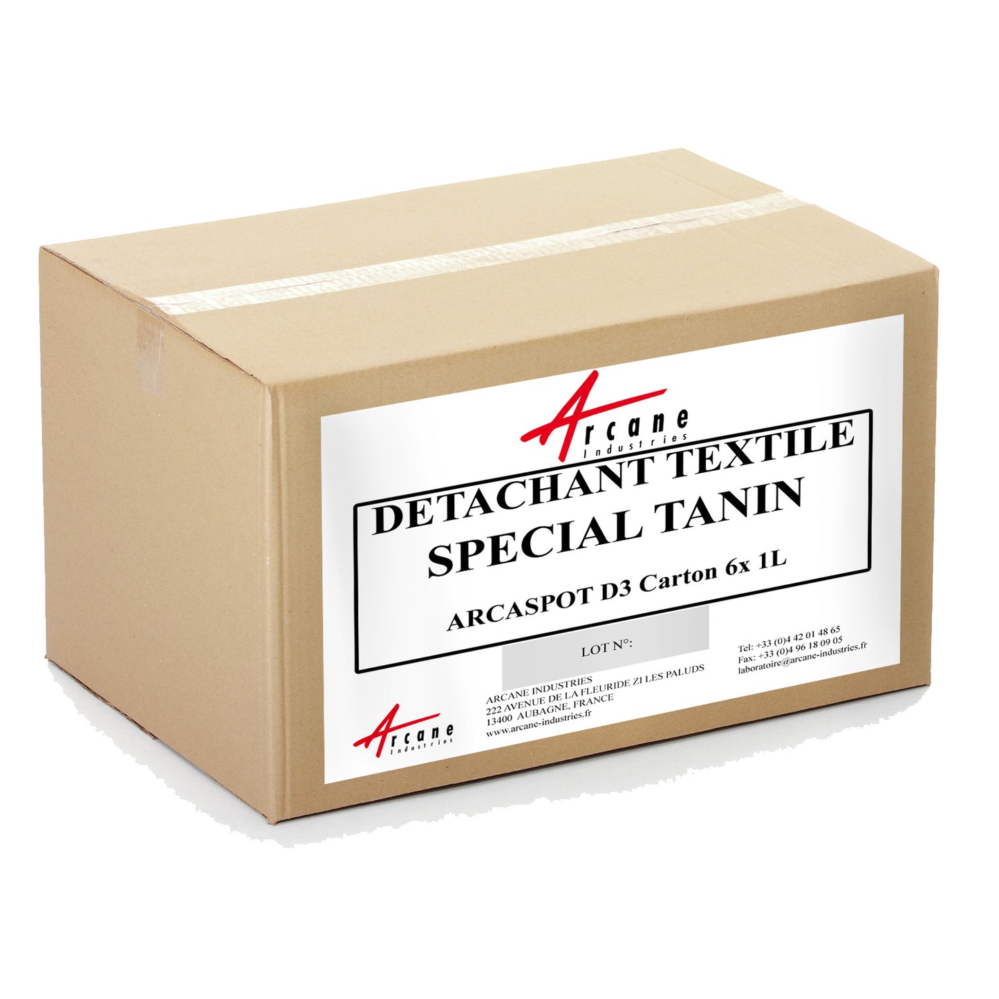 Détachant textile spécial tache tanin – ARCASPOT D3