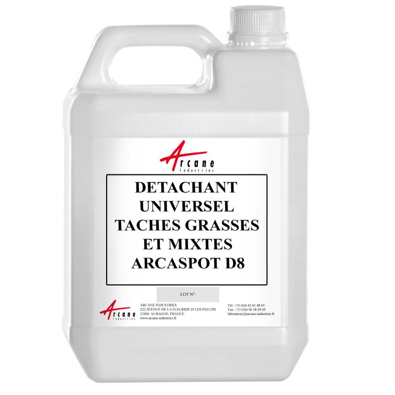 Universal stain remover for greasy and mixed stains - ARCASPOT D8