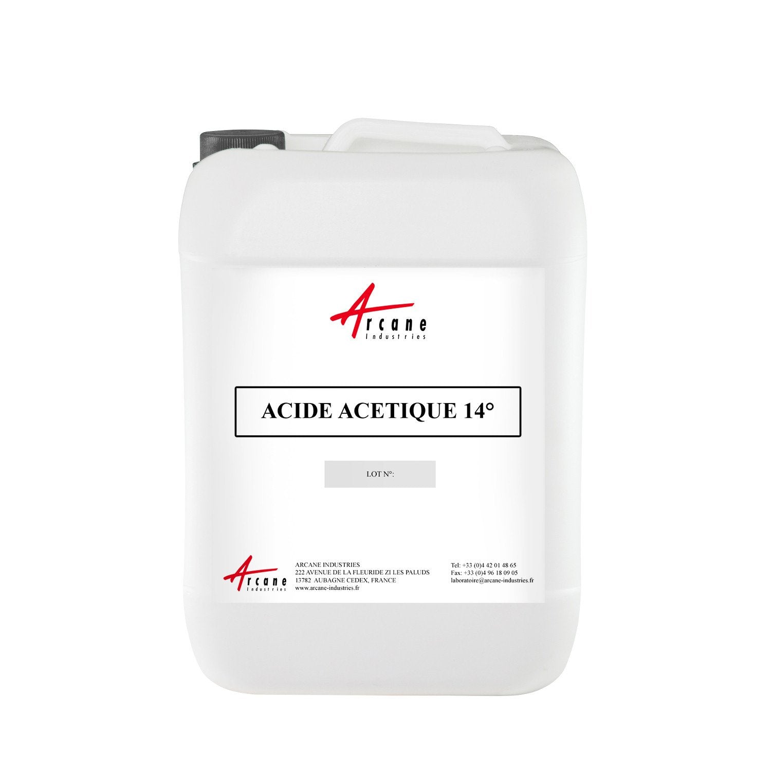 Acide Acétique Vinaigre Blanc Bidon 20L