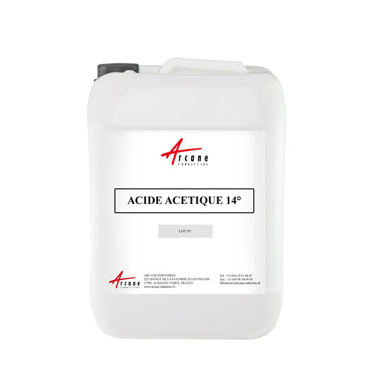 Acide Acétique 14° - CAS 64-19-7 Bidon 20L