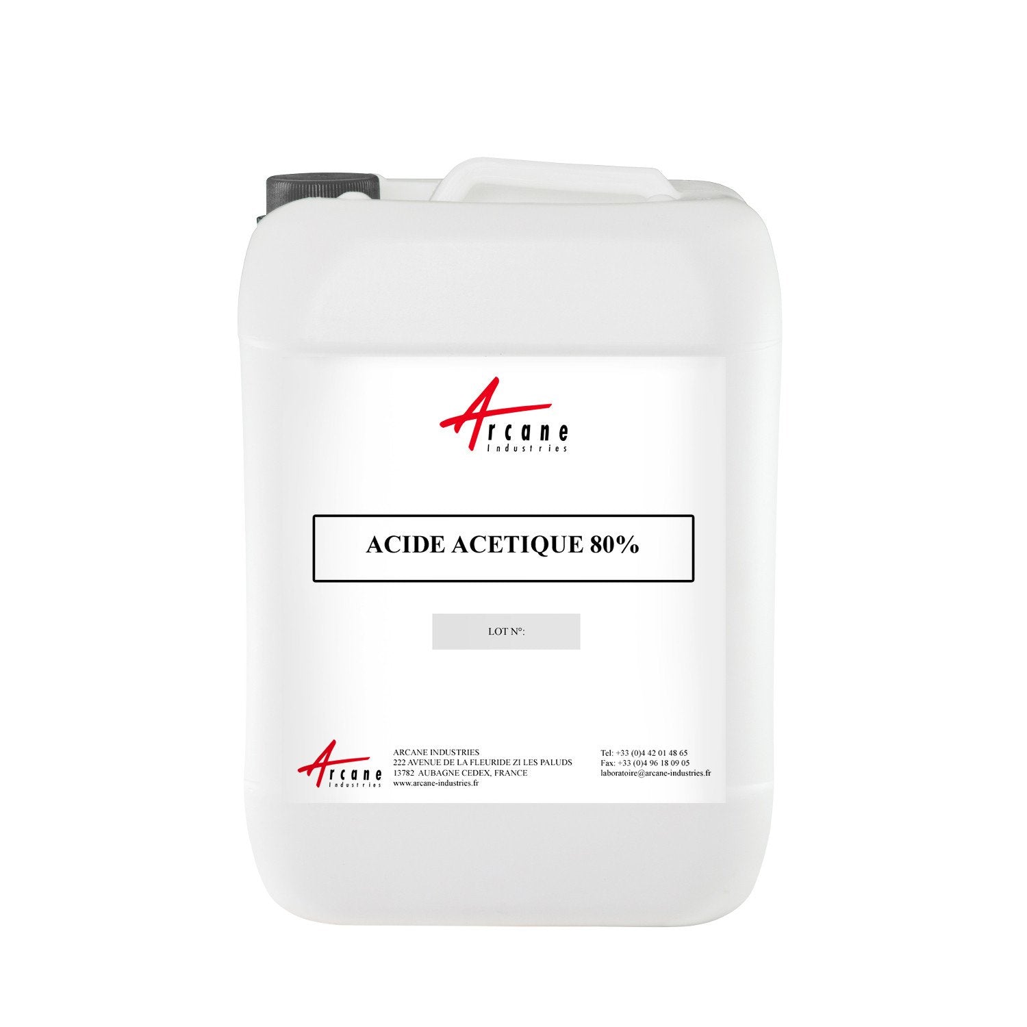 Acide Acétique 80% 20L