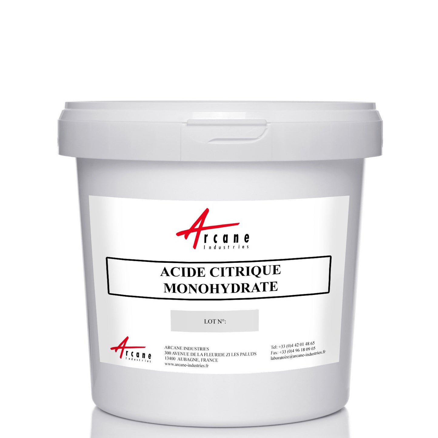 Citric Acid Monohydrate Bucket 5kg