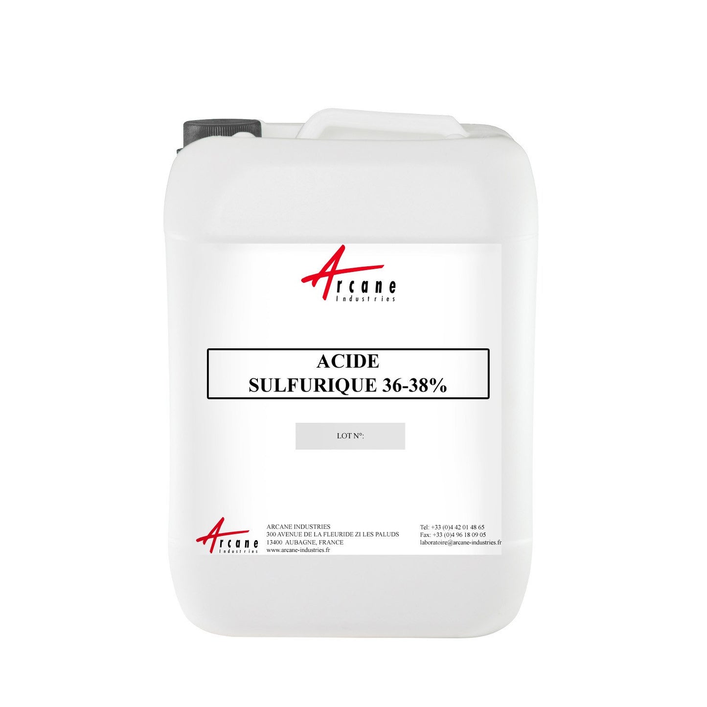 Acide Sulfurique 36-38% Bidon 20L