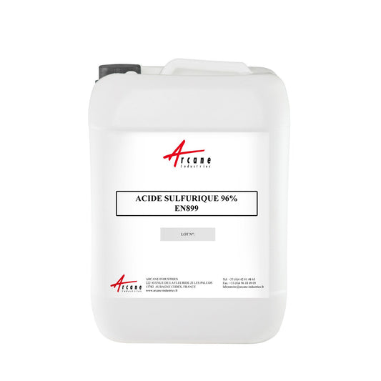 Acide Sulfurique concentré 96% EN 899 (CAS 7664-93-9) Bidon 37kg