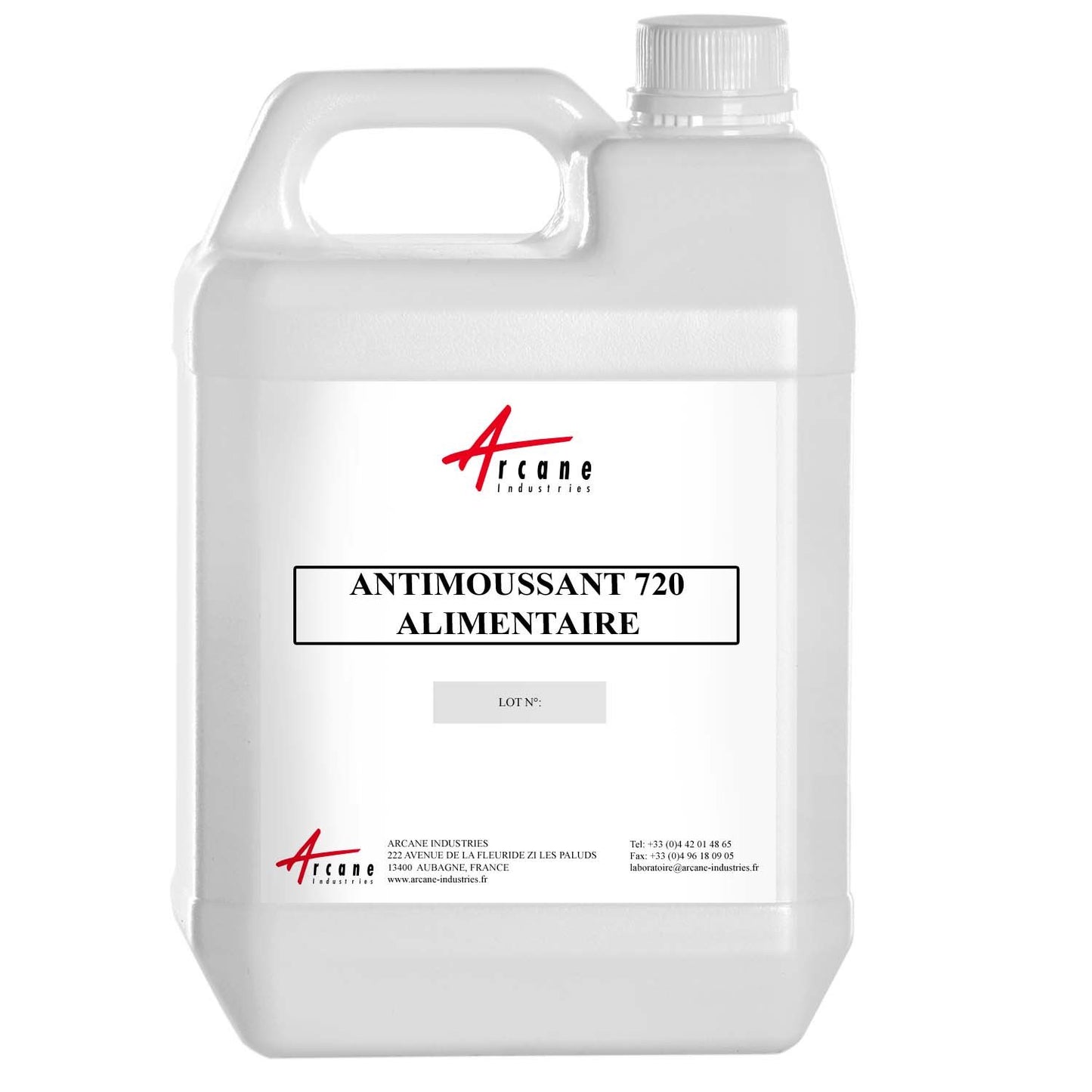 Agri-food antifoam additive - ANTIMOUSSANT 720 5L Jerry Can