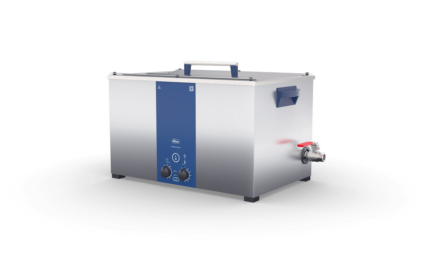 25L production ultrasonic tank on workbench Elmasonic Xtra 300