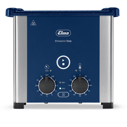 Laboratory Ultrasonic Tank 0.8L Elmasonic EASY 10 H with or without Heating Without Bath Heating