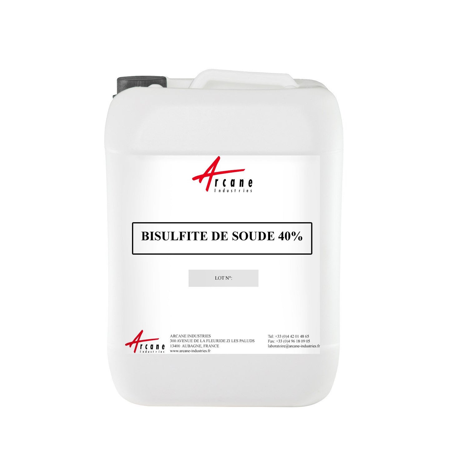 Sodium bisulfite 40% or sodium hydrogen sulfite CAS 7631-90-5 25kg Jerry Can