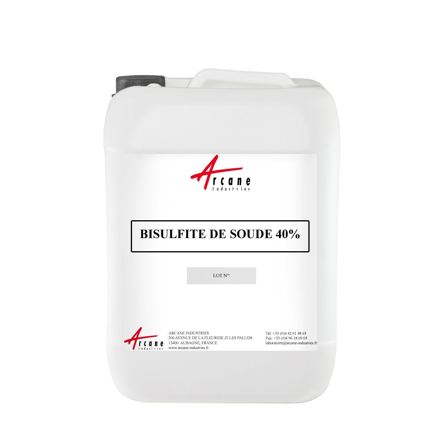 Sodium bisulfite 40% or sodium hydrogen sulfite CAS 7631-90-5 25kg Jerry Can