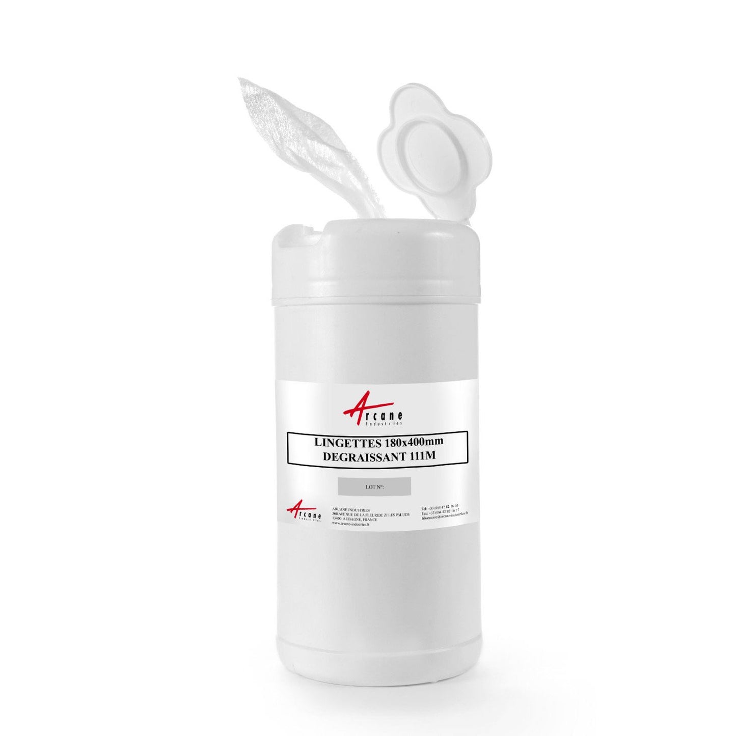 Degreaser Cleaner Maintenance Box of 60 Wipes STD 111M