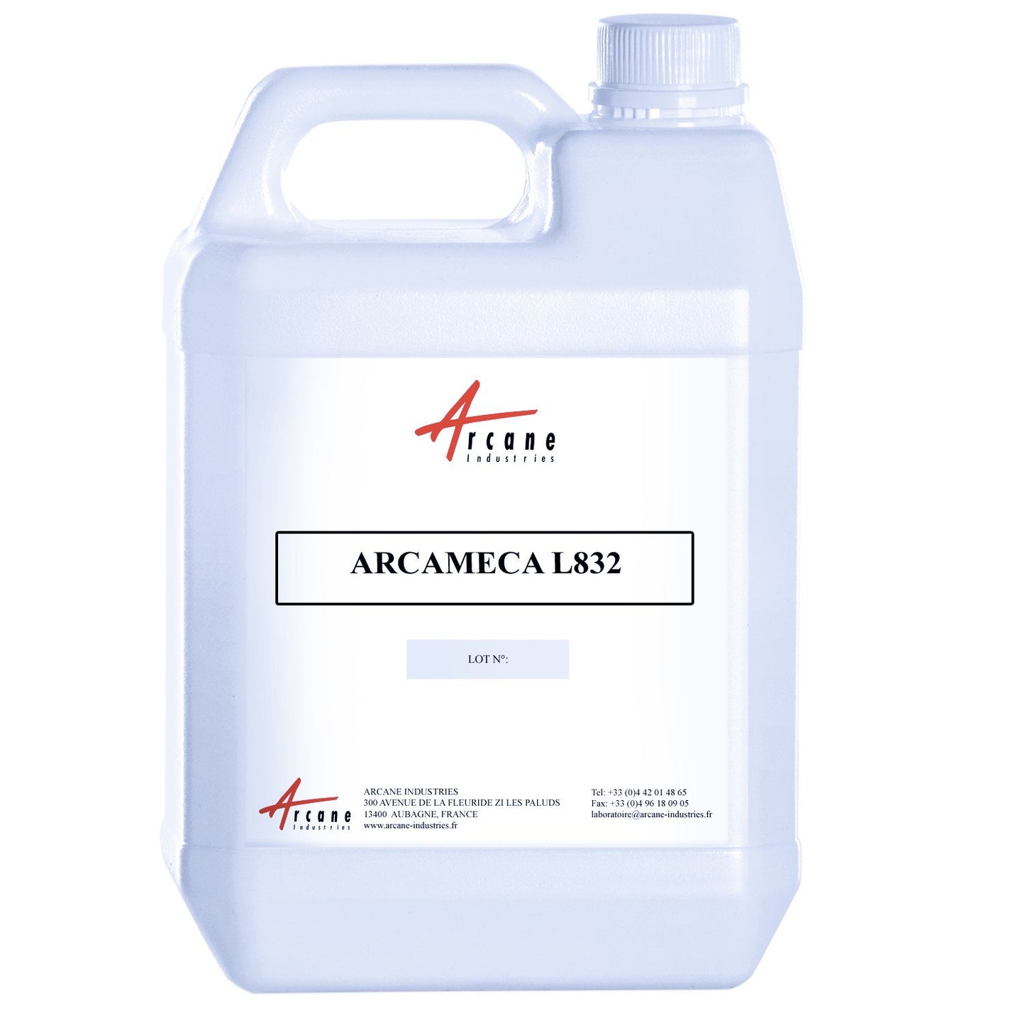 Concentrated Alkaline Detergent for cleaning molds and maintenance tools ARCAMECA L832 5L Jerry Can