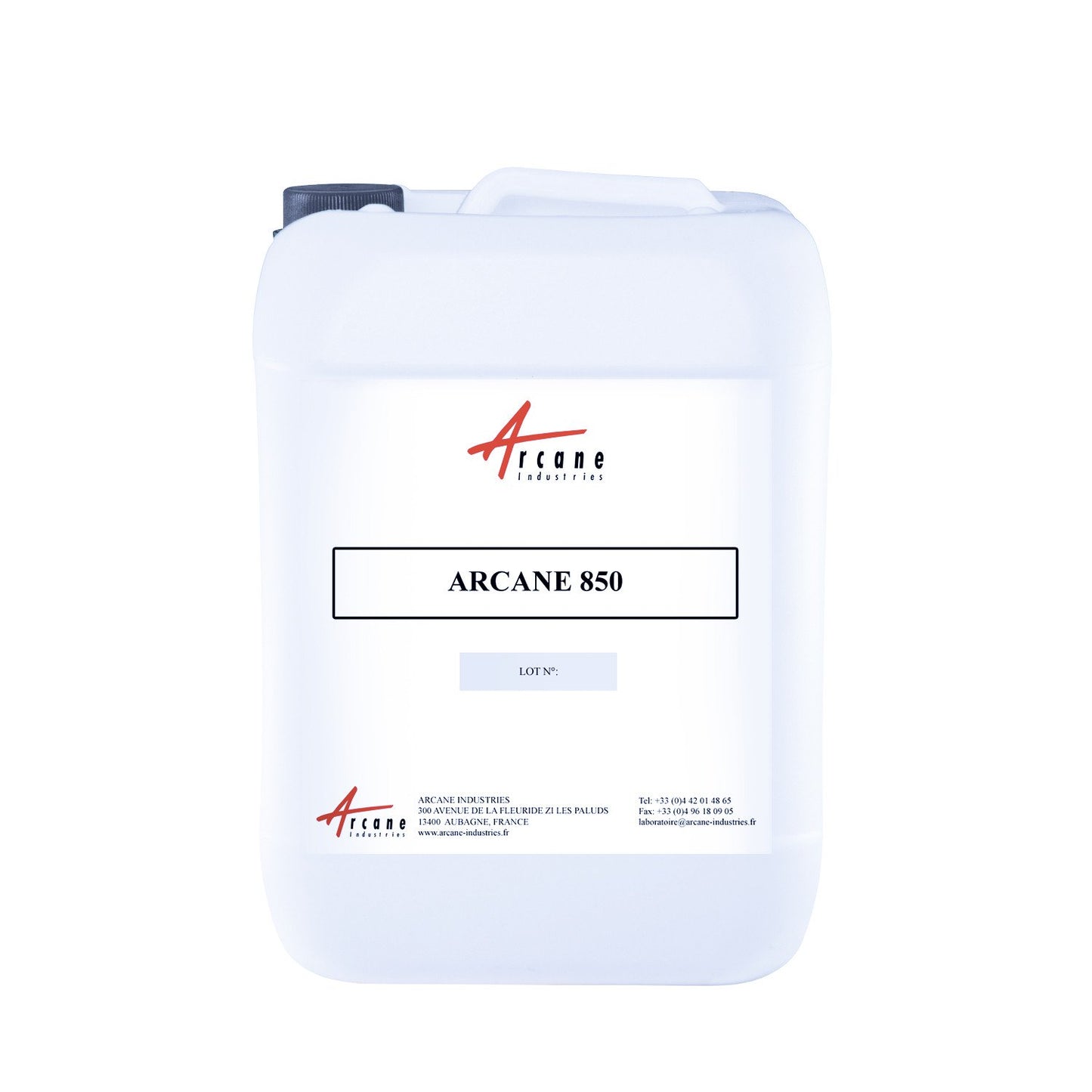 Concentrated detergent for cleaning paint manufacturing tanks 20L Jerry Can ARCANE 850