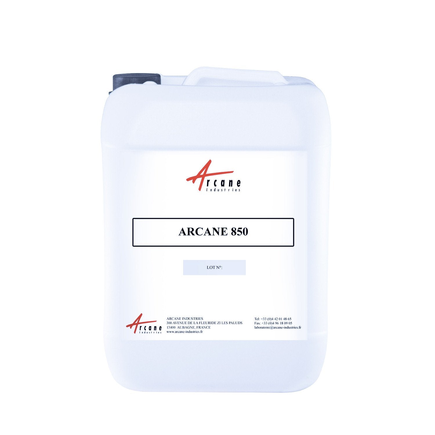 Concentrated detergent for cleaning paint manufacturing tanks 20L Jerry Can ARCANE 850