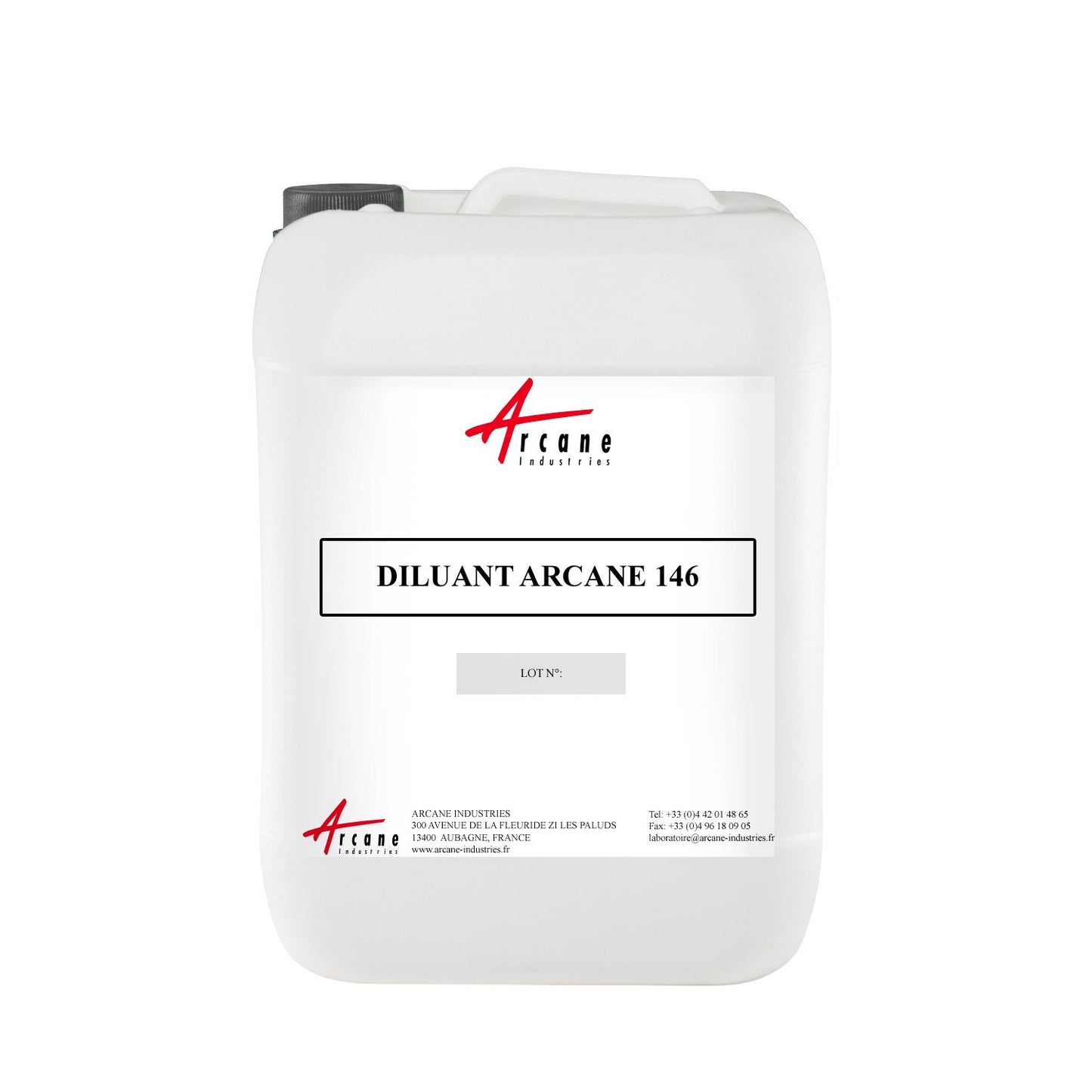 Non-CMR Solvent-Based Paint Gun Thinner Cleaner Stripper DILUANT 146 Canister 20L