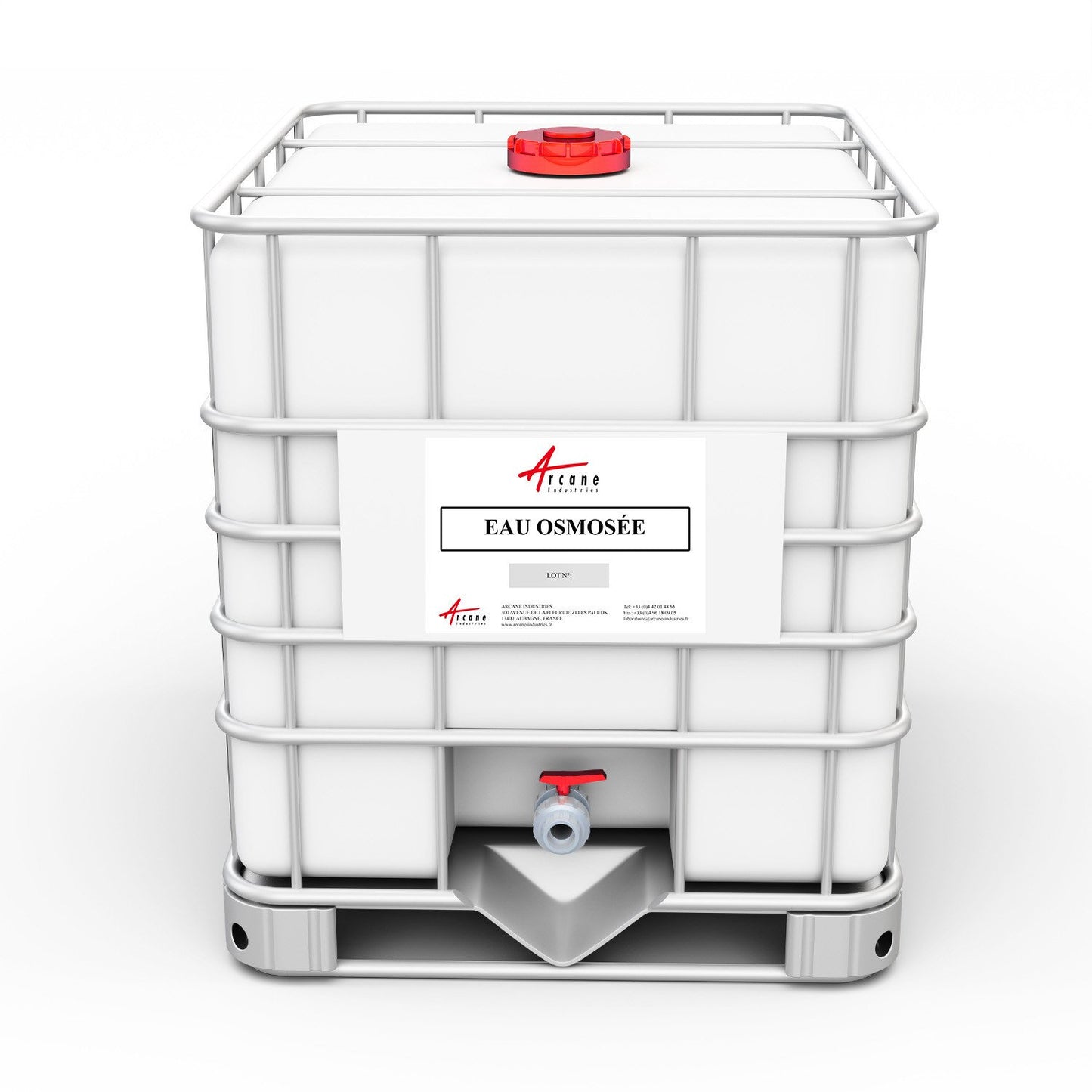 Purified Demineralized Water IBC 1000L