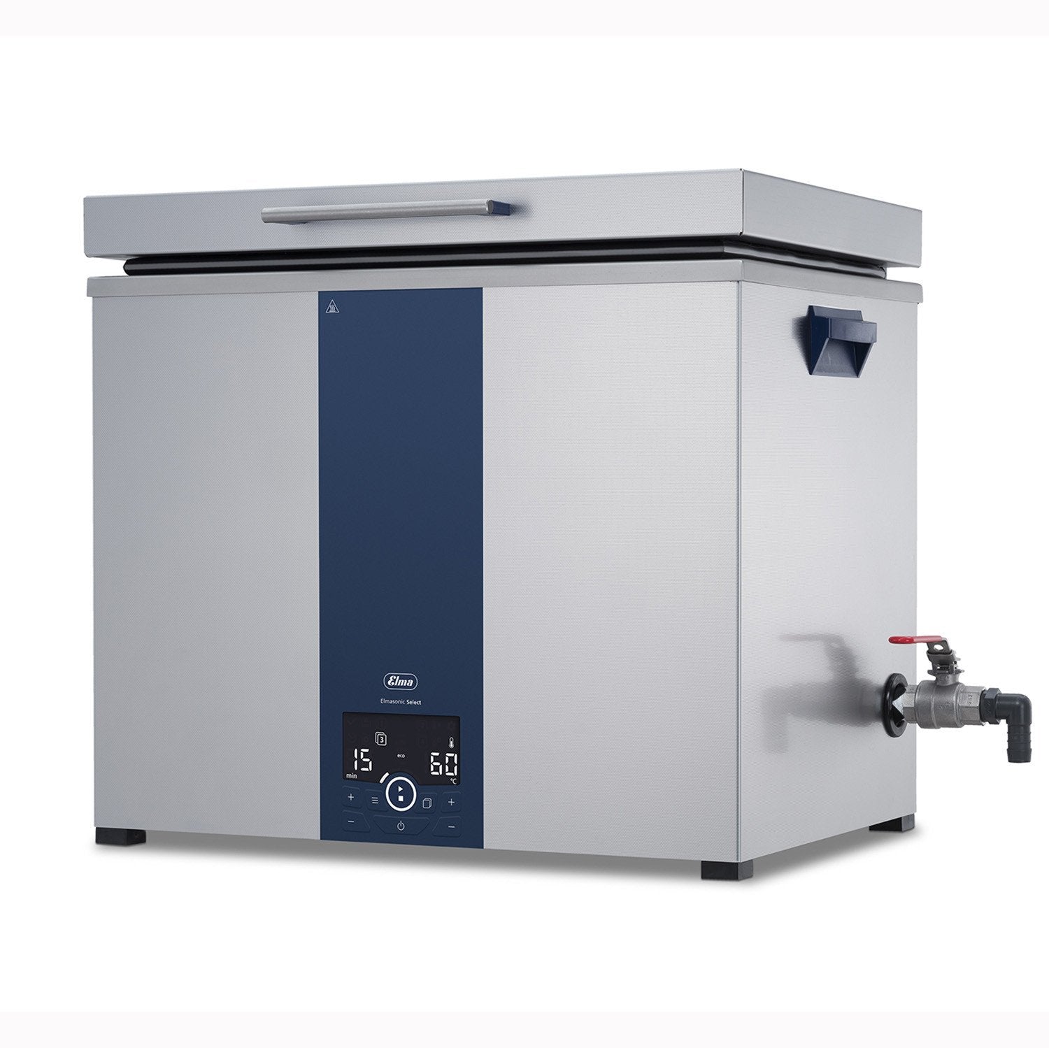 Elmasonic Select 500 with Insulating Lid - Versatile Ultrasonic Tank 49.7L