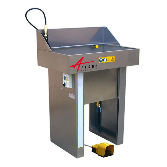 Fontaine de dégraissage électrique en inox 900x600mm