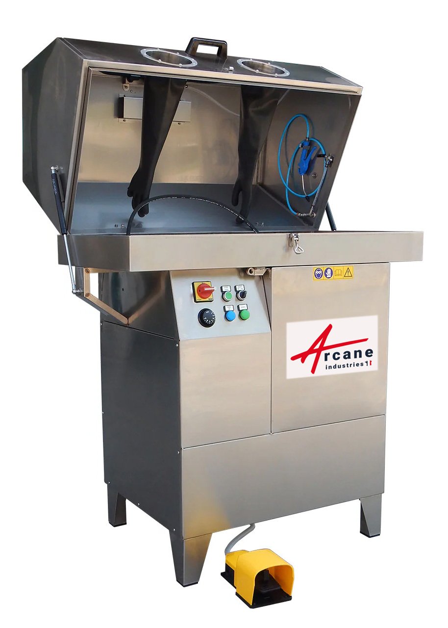 Large high pressure degreasing cabinet 40 bar 1050x550x450 mm