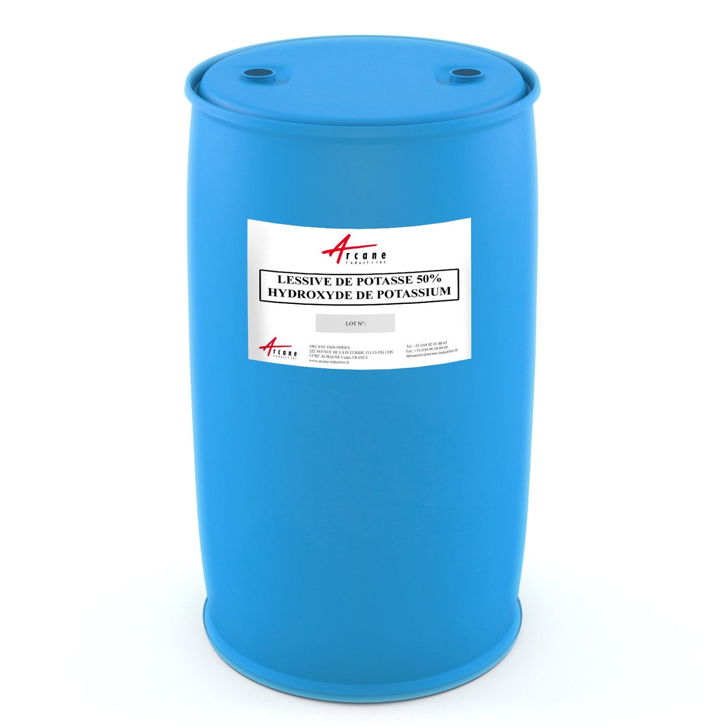 POTASSIUM HYDROXIDE SOLUTION 50% POTASSIUM HYDROXIDE 300KG DRUM