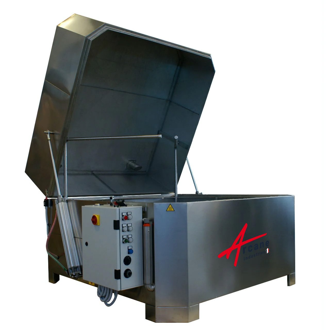 Automatic washing machine with rotating basket 1460mm