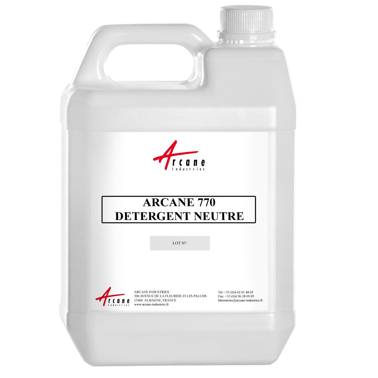 Neutral pH Floor Degreaser Cleaner Jerry Can 5L ARCANE 770