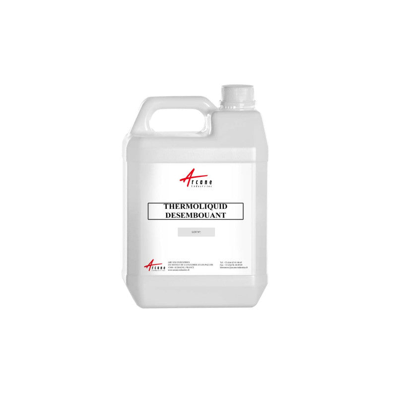 Descaling cleaner for heat transfer circuits
