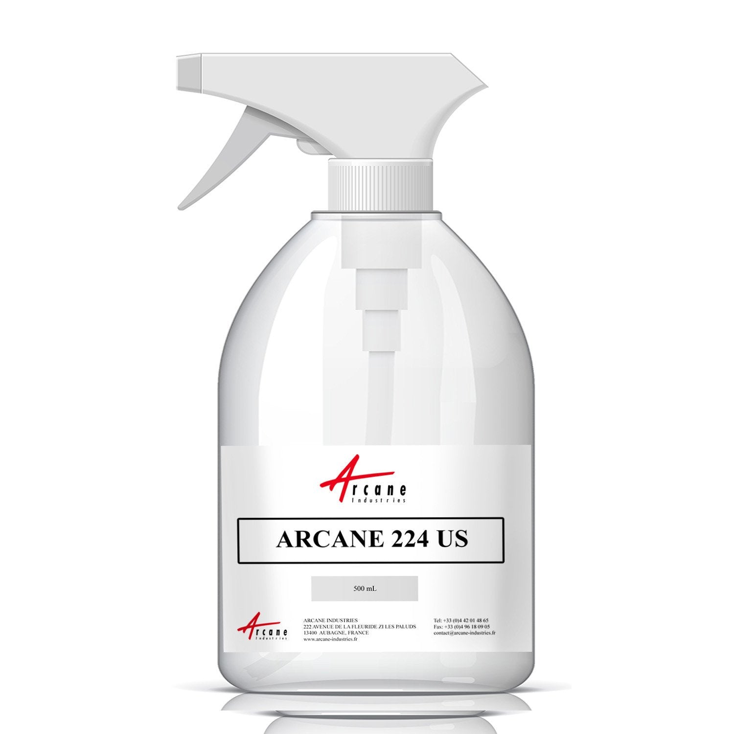 PVC and Gelcoat Stain Remover Cleaner ARCANE 224 US 500mL Spray Bottle