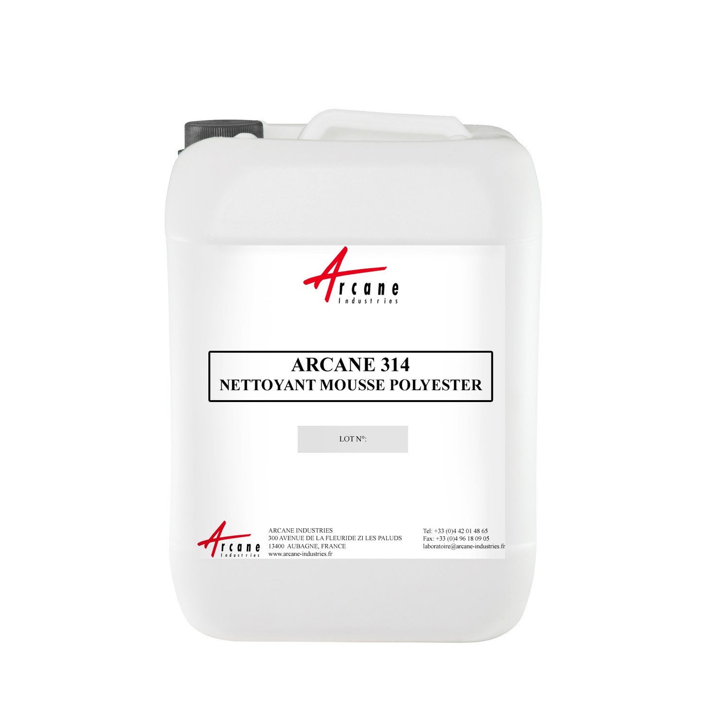 Polyester or polyurethane foam cleaner ARCANE 314 20L