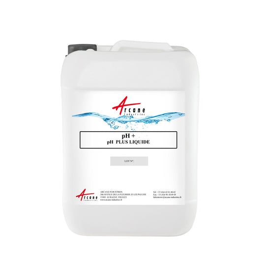 Liquid pH Plus for pools / Sodium hydroxide 27kg Jerry Can