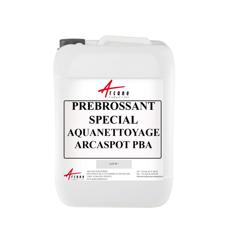Special pre-brushing agent for wet cleaning - ARCASPOT PBA