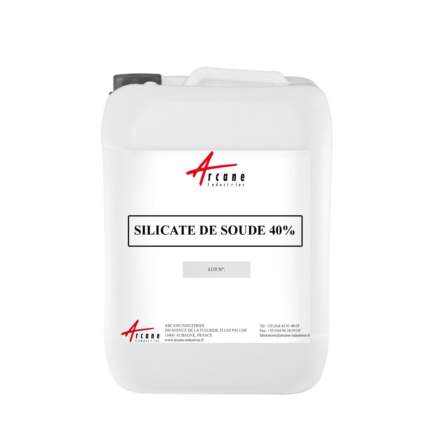 Sodium Silicate 40% - CAS 1344-09-8 Jerry Can 20L