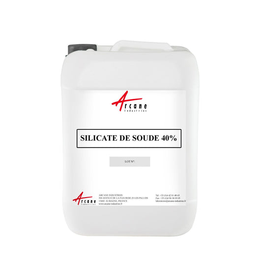 Silicate de Soude 40% - CAS 1344-09-8 Bidon 27kg