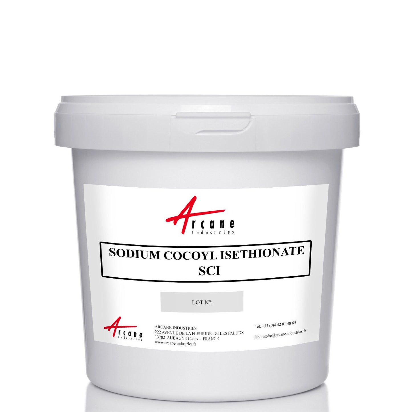 Tensio actif SCI - Sodium Cocoyl Isethionate Seau 2,5kg