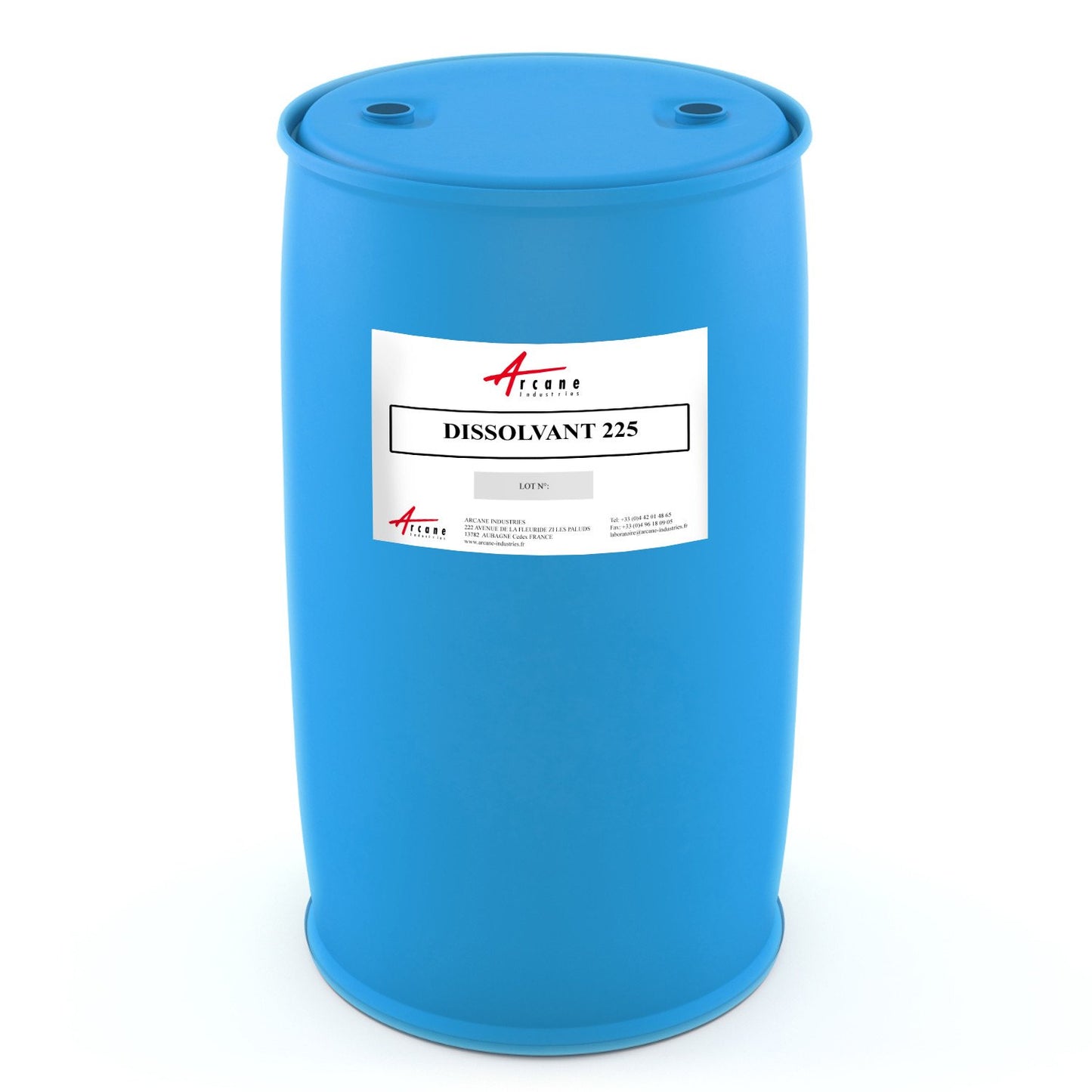 Polyester Resin Cleaning Solvent Drum 200L DISSOLVANT 225