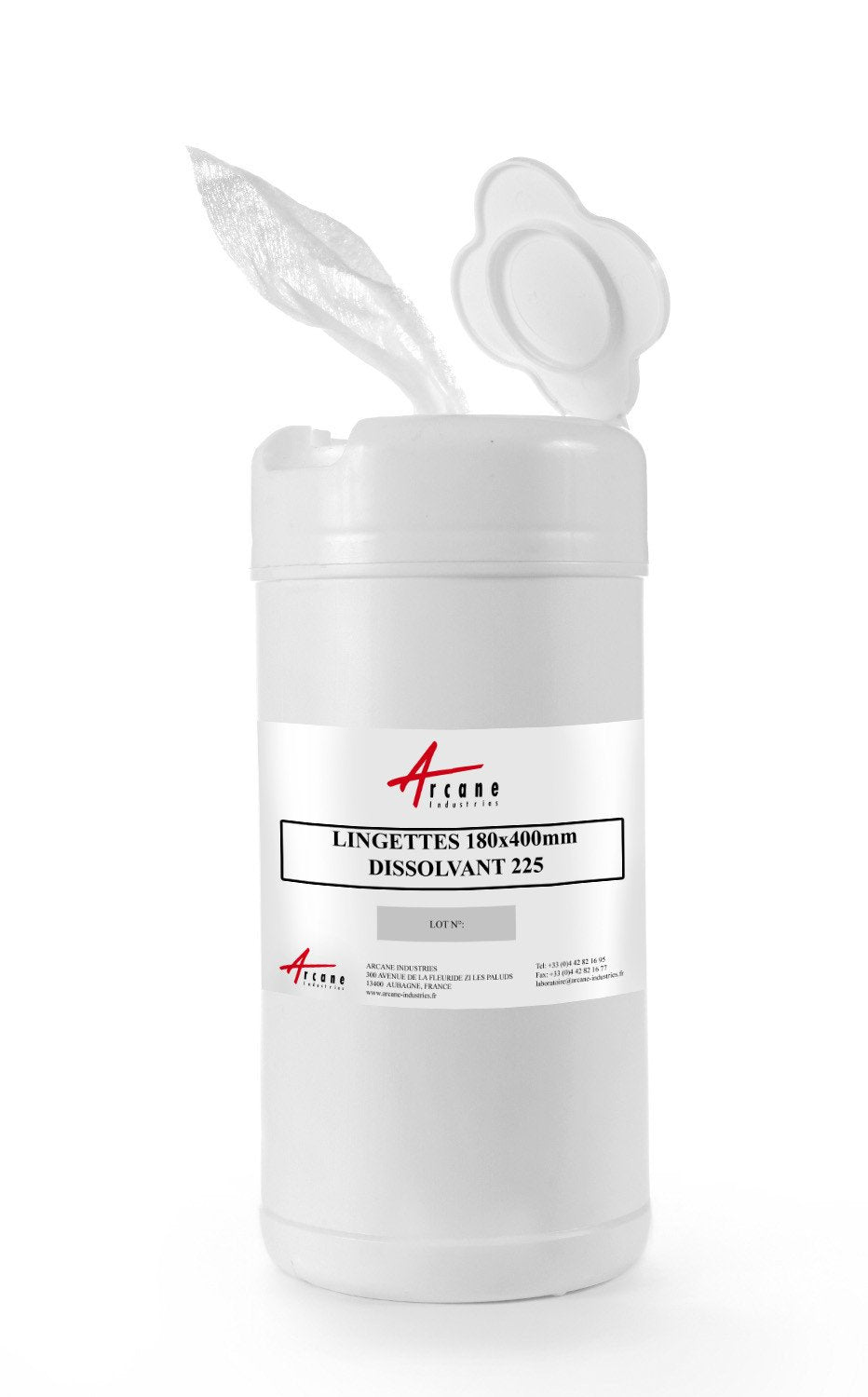 Solvent Cleaner for Polyester Resins Wipe Box DISSOLVANT 225