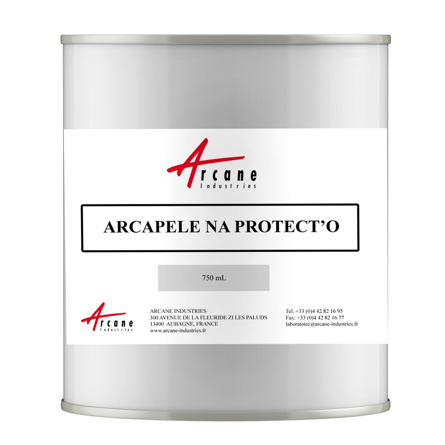 Temporary protective peelable varnish for rough surfaces Pot 750mL ArcaPELE NA Protect'o